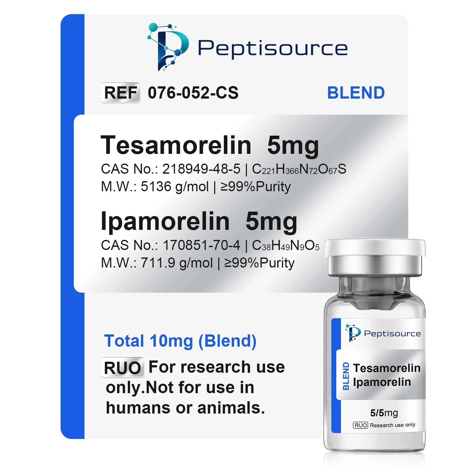 Tesamoreli,Ipamorelin 5/5(Blend) 2